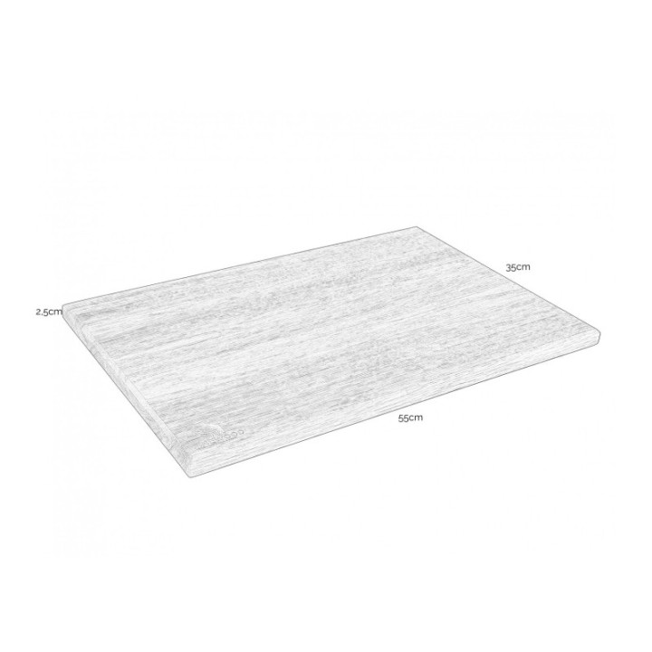 copy of Wooden cutting board maple 30x40x4