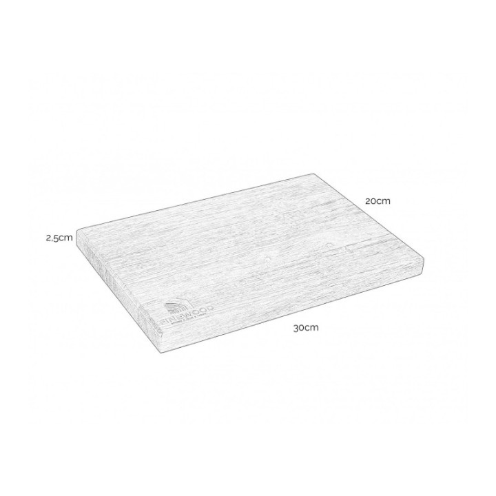 copy of Wooden cutting board maple 30x40x4